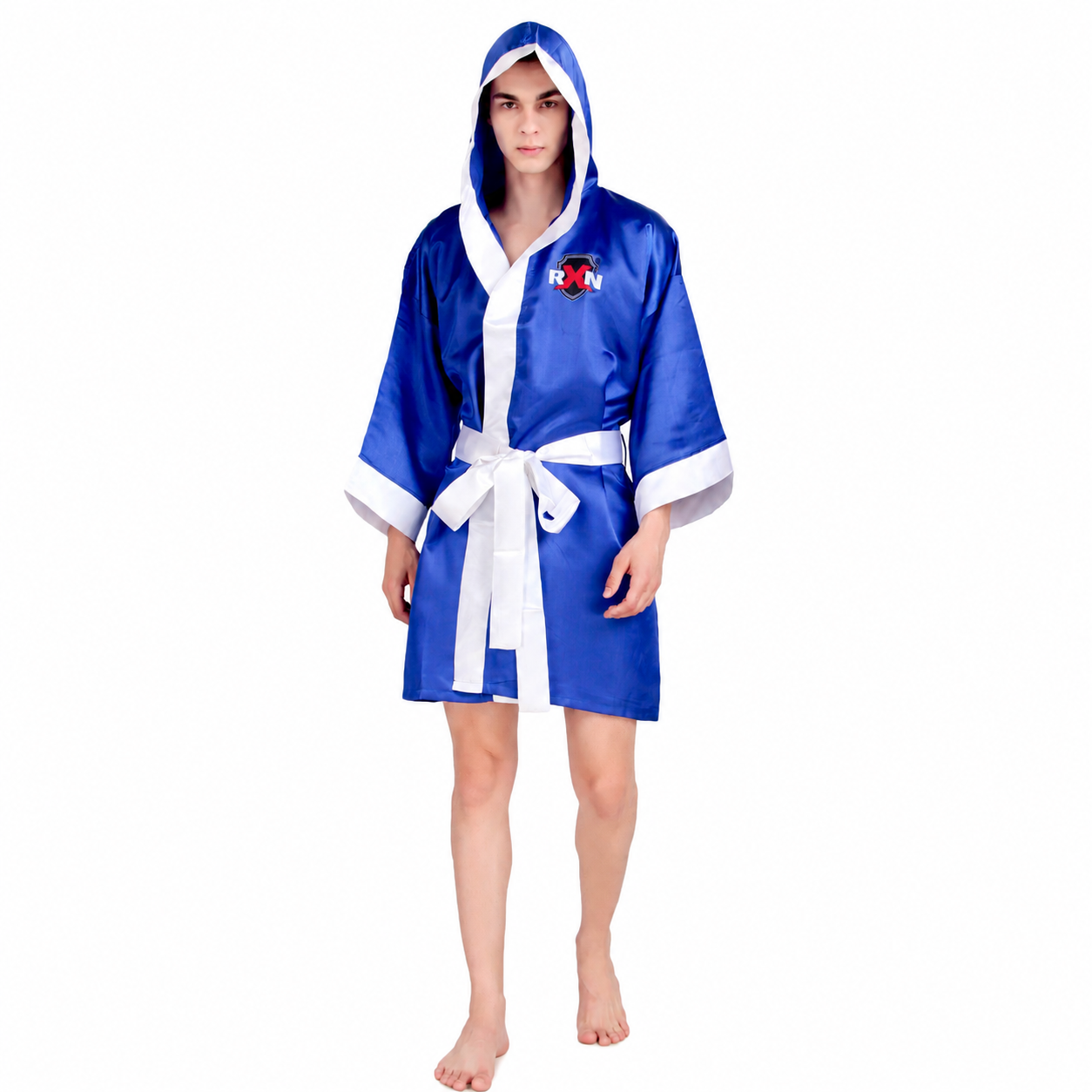 RXN Champions Entrance Robe (NBXG-1) - RXN SPORTS Blue